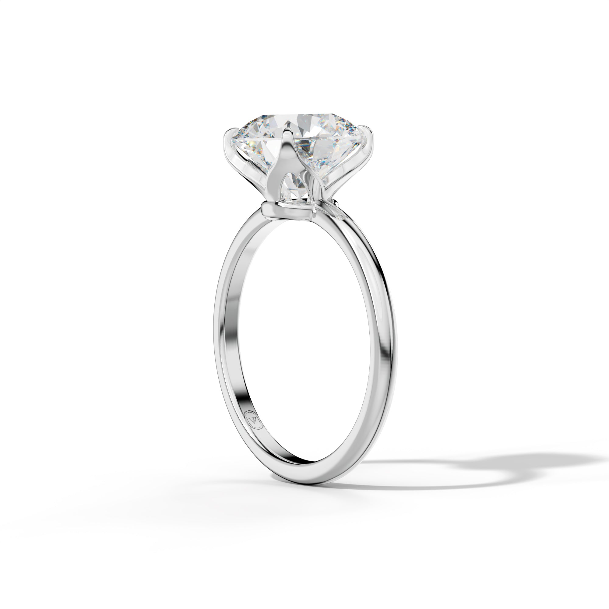 Ella Round Diamond Engagement Ring